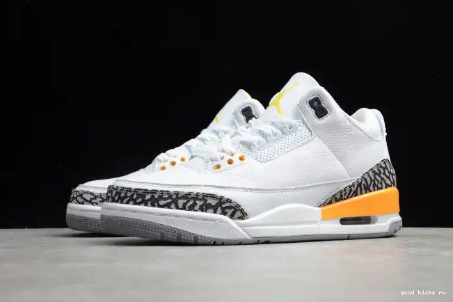 80% Off Sale RETRO 3 (W) JORDAN AIR LASER CK9246-108 ORANGE 0412